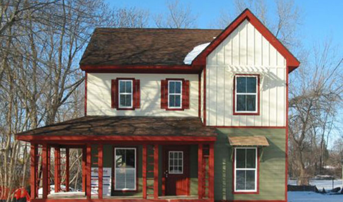 Habitat for Humanity and Home Depot Build Green Homes