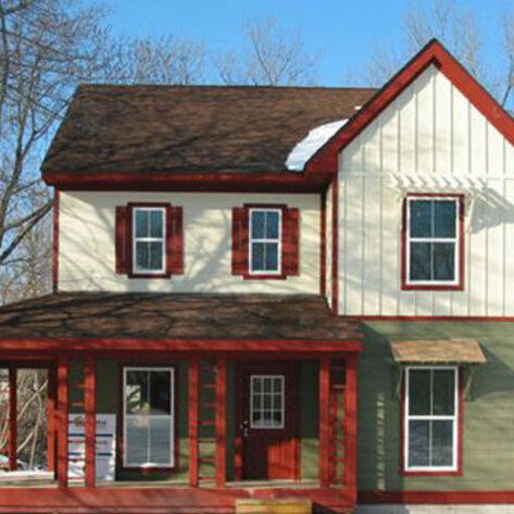 Habitat for Humanity and Home Depot Build Green Homes