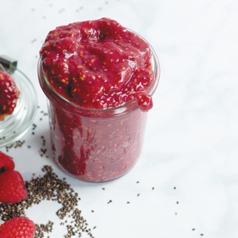 Raspberry-Vanilla Chia Jam